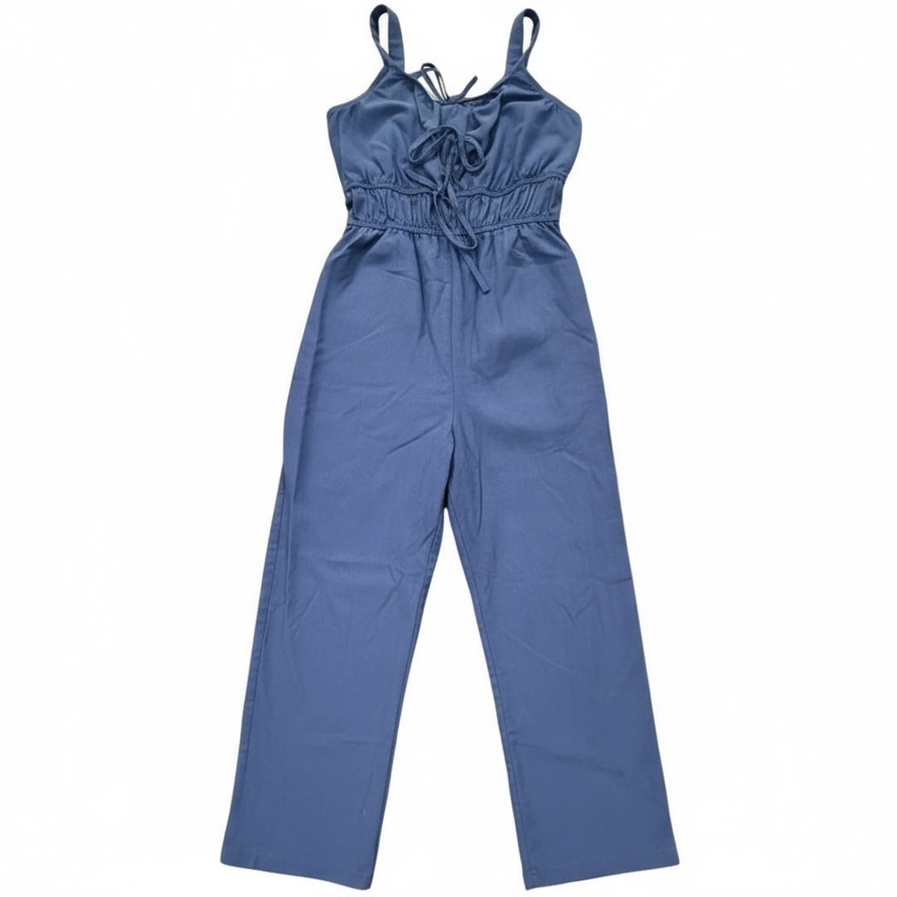 Elegant Blue Women's Jumpsuit S/M